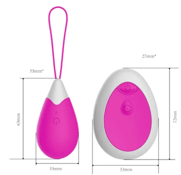 Vibrador Egg con control Remoto by Happy Things - Imagen 3