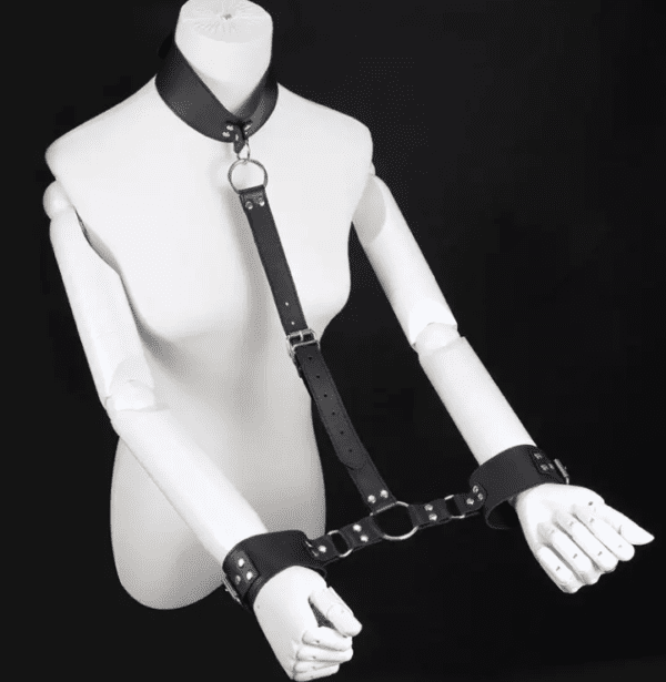 Esposas y collar simil cuero by Happy Things - Imagen 4