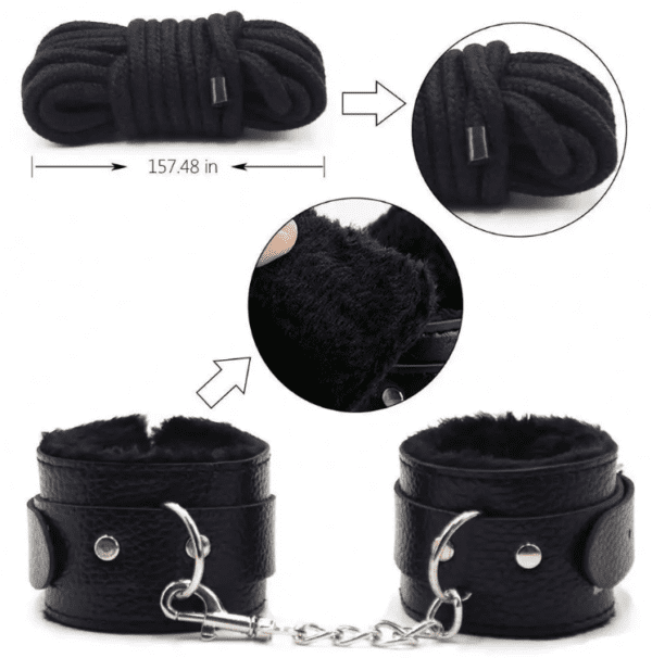 Set BDSM 10 piezas by Happy Things - Imagen 3